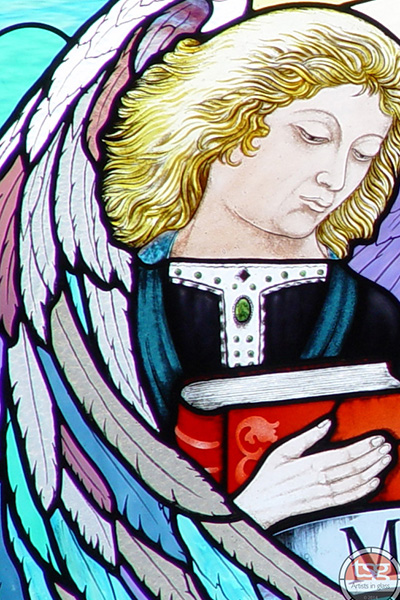 03 Angel Stained Glass