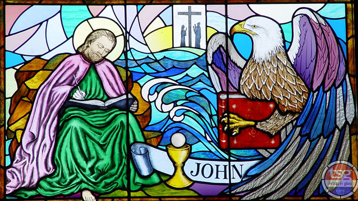 14 Saint John Stained Glass