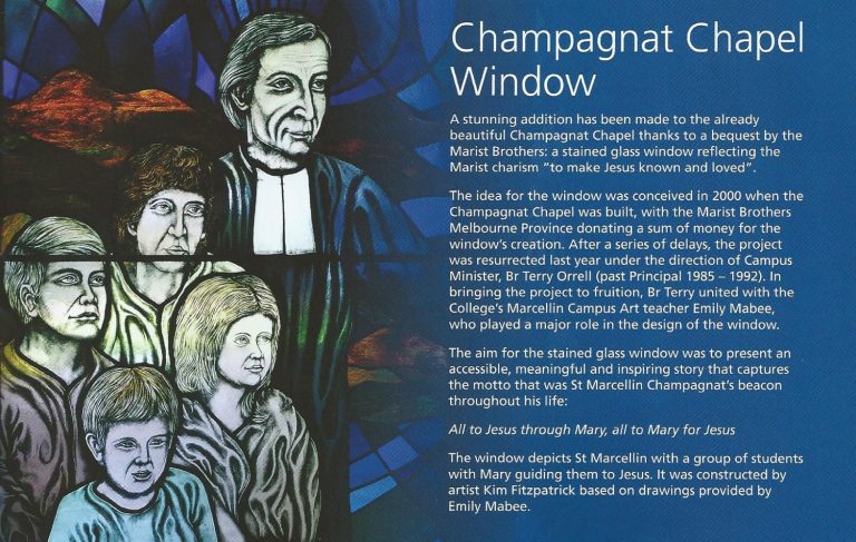 Champagnat Chapel Window
