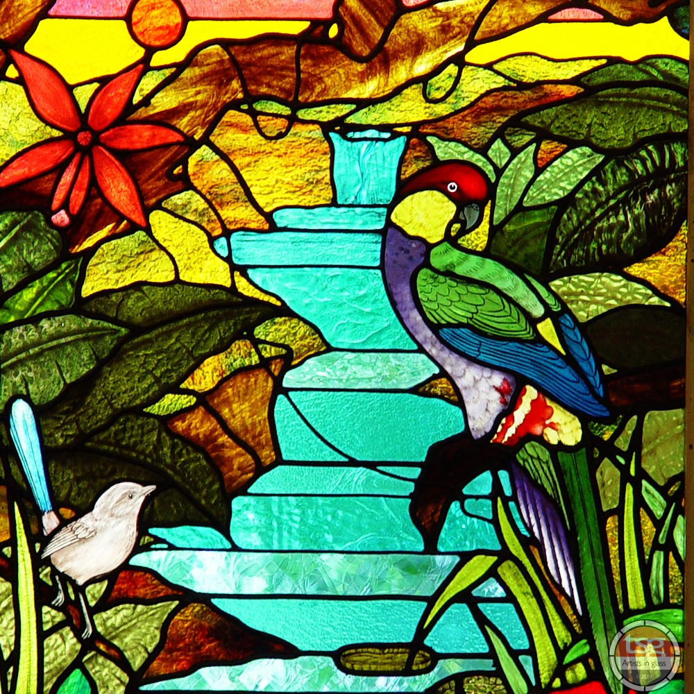 08 Hand Painted Stained Glass