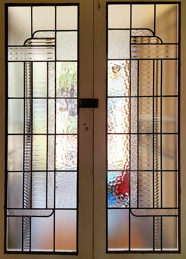 Leadlight Door