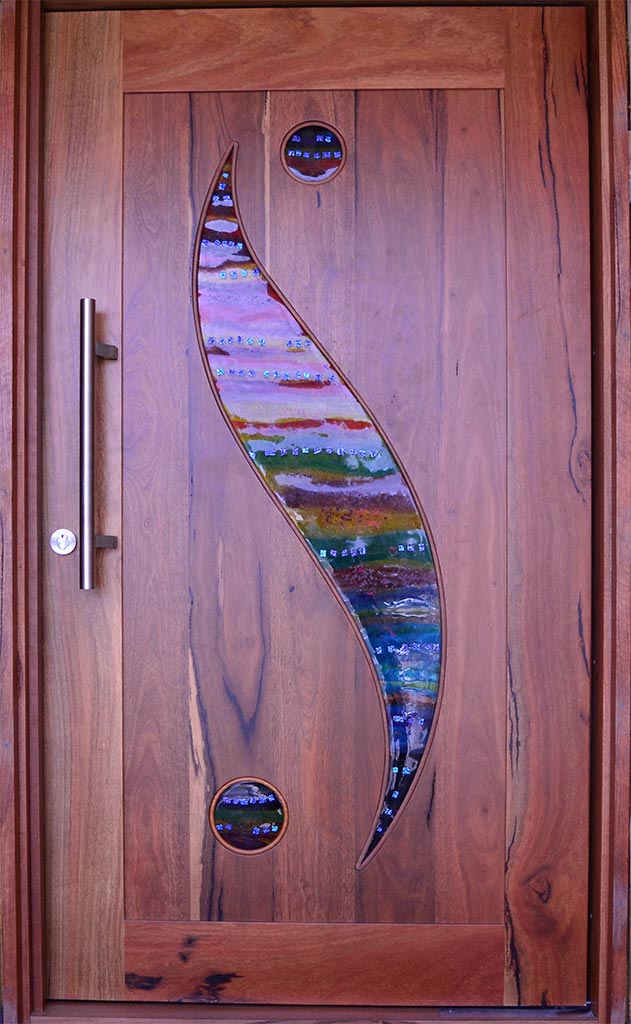 07 Glass Art Door Insert