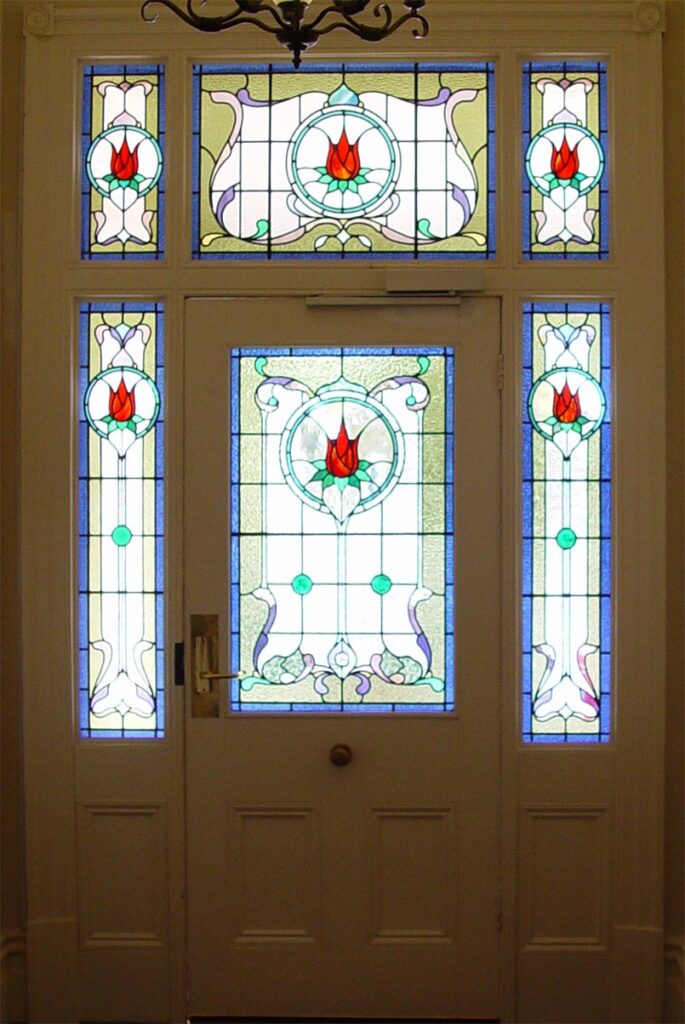 07 Stained Glass Door