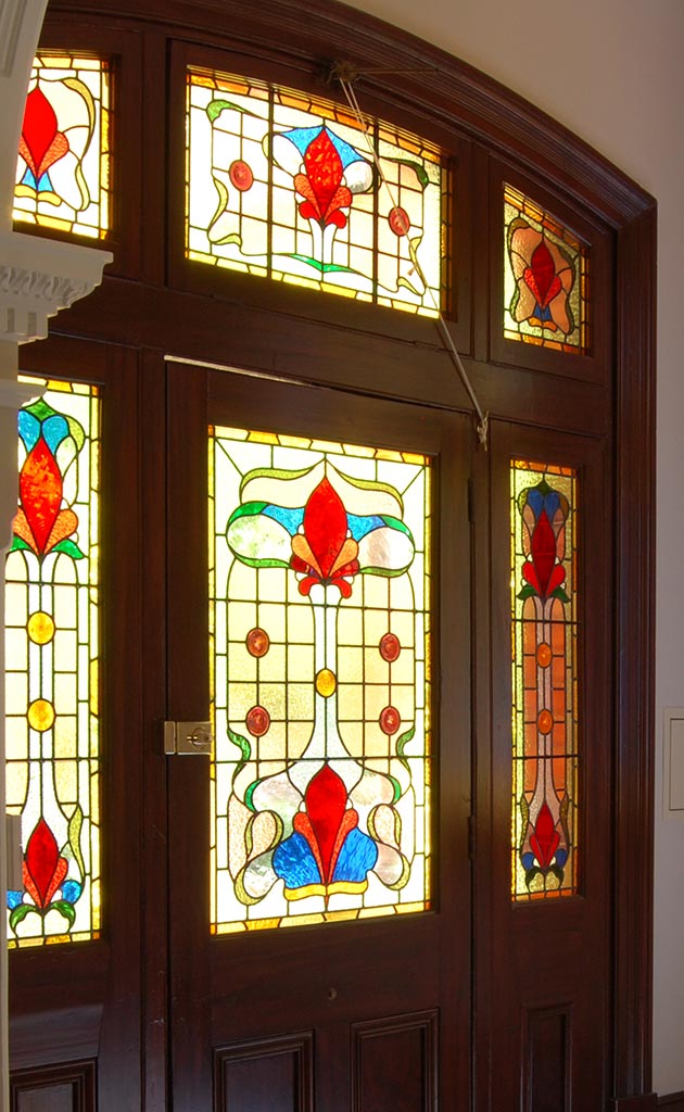 09 Stained Glass Door