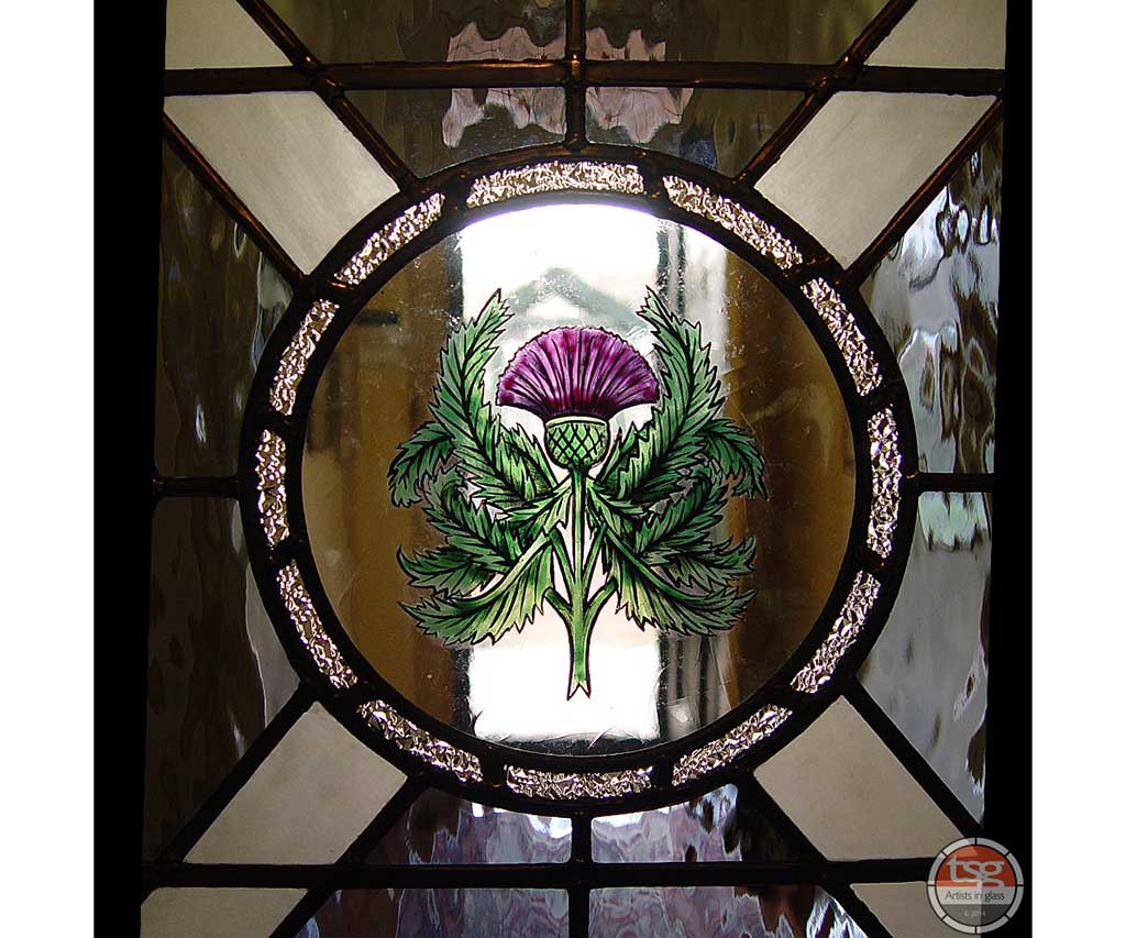 03 Hand Painted Stained Glass