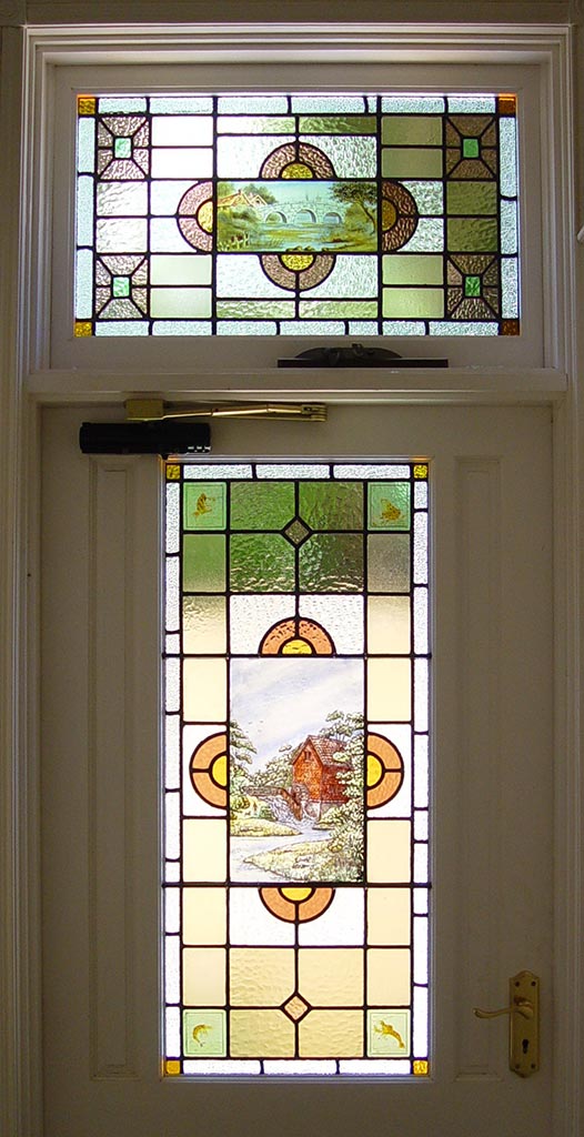 31 Hand Painted Stained Glass