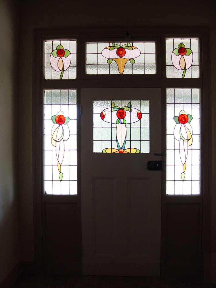 Stained Glass Door 14