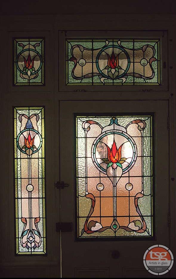 Stained Glass Door 19