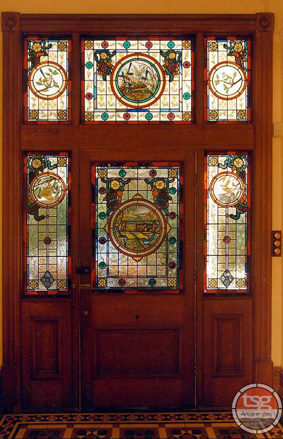 Stained Glass Door 30
