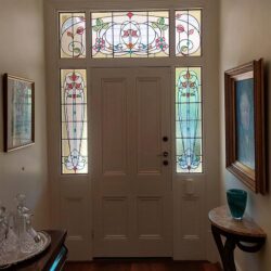 Stained Glass Entrance Door
